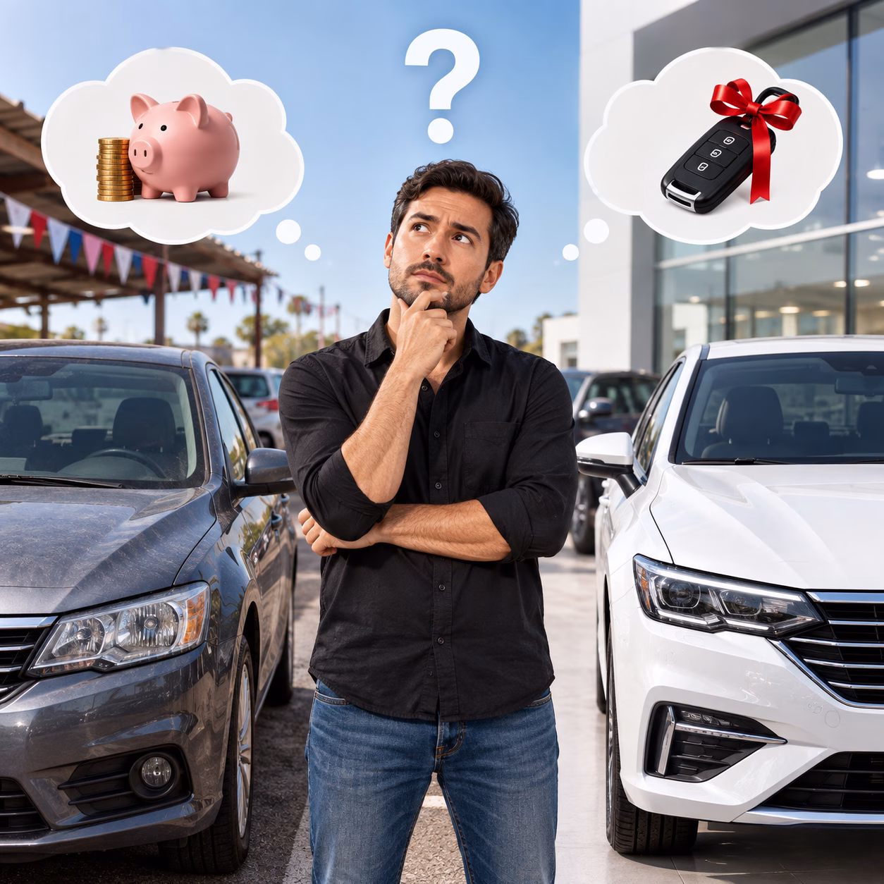 ¿Es mejor comprar un auto seminuevo o uno nuevo?